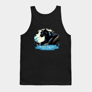 Black Jaguar - WILD NATURE - JAGUAR -3 Tank Top